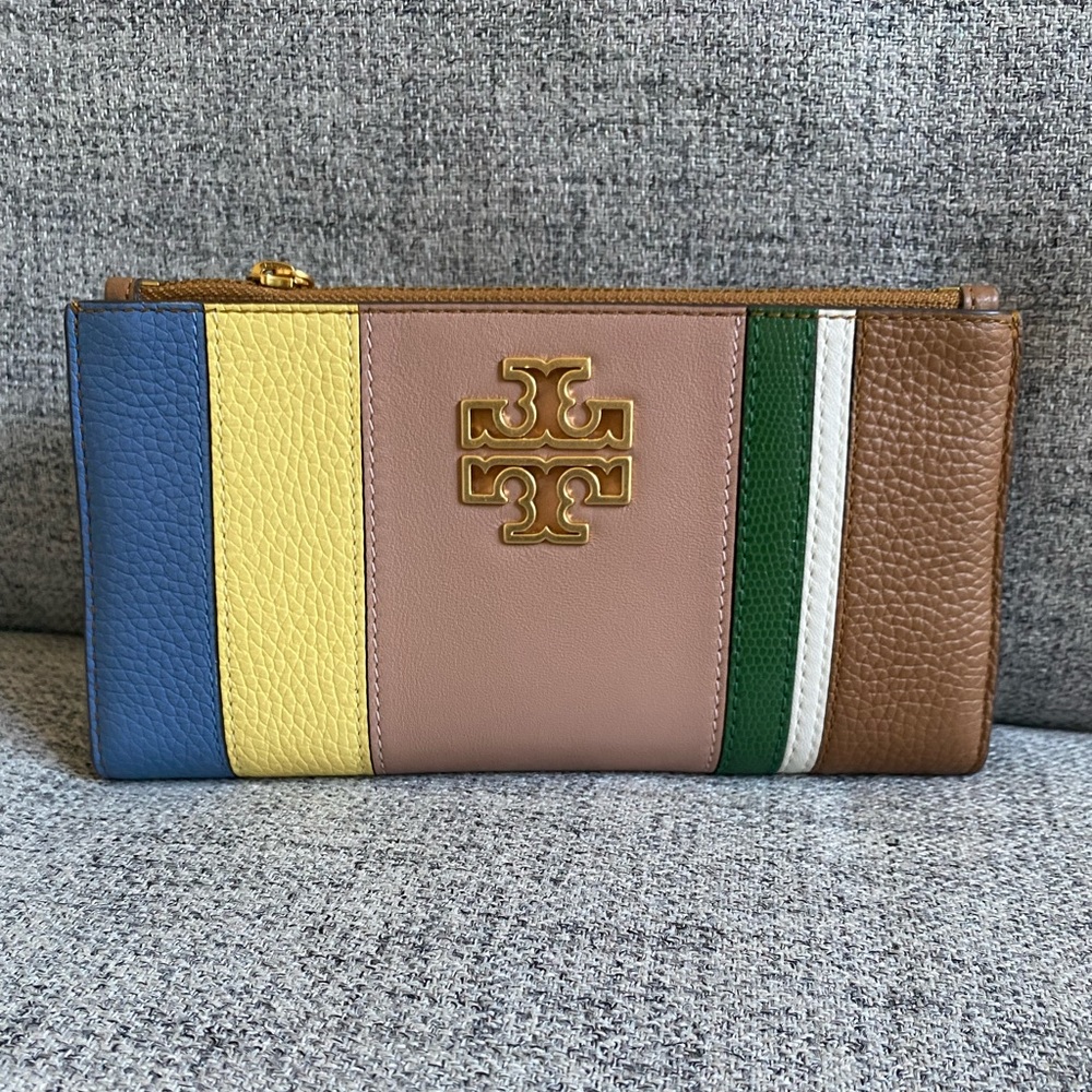 Tory Burch multi colored wallet